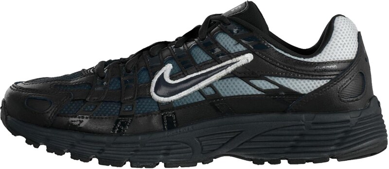 Nike Sportswear Sportcipő 'P-6000' benzin / fekete / fehér