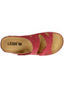 Leon Comfort női papucs-907 Piros
