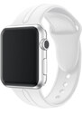 Ékszerkirály Apple watch óraszíj, szilikon, 38 mm, fehér