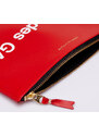 Comme des Garçons Wallets Férfi pénztárca Comme des Garçons Huge Logo Wallet Red