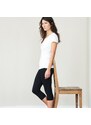 Glara Women's short leggings organic cotton