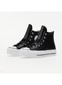 Női platform cipők Converse Chuck Taylor All Star Lift Clean Black/ Black/ White