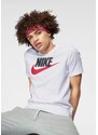 Nike Sportswear Póló 'Futura' piros / fehér