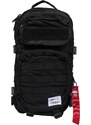 ALPHA INDUSTRIES Hátizsák 'Tactical' fekete