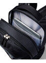 Hátizsák Under Armour Hustle 5.0 Backpack Black Medium Heather/ Metallic Gold Luster, OSFA