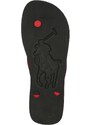 Polo Ralph Lauren Ujjelválasztó-pántos szandál 'Bolt' piros / fekete