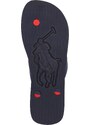 Polo Ralph Lauren Ujjelválasztó-pántos szandál 'Bolt' sötétkék / piros
