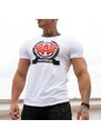 Férfi fitness póló Iron Aesthetics Triumph, fehér