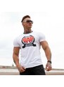 Férfi fitness póló Iron Aesthetics Triumph, fehér