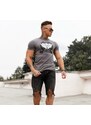 Férfi fitness póló Iron Aesthetics Triumph, szürke