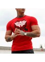 Férfi fitness póló Iron Aesthetics Triumph, piros
