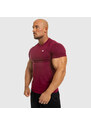 Férfi fitness póló Iron Aesthetics Standard, bordó