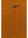 Reebok legging GU3278 narancssárga, női, sima