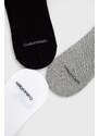 Calvin Klein zokni (3 pár) szürke, férfi