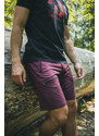 Nordblanc Borszínű férfi könnyű outdoor rövidnadrág EASY-GOING