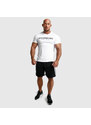 Férfi fitness póló Iron Aesthetics Unbroken, fehér