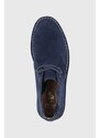 Polo Ralph Lauren velúr cipő sötétkék, férfi