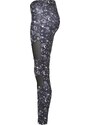Urban Classics Leggings fekete / fehér