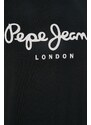 Pepe Jeans t-shirt Original fekete, férfi, nyomott mintás