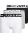 Jack & Jones Junior Alsónadrág szürke melír / fekete / fehér