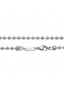 BALCANO - Ball Chain / Nemesacél bogyós bokalánc magasfényű polírozással - 3 mm