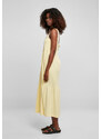 Női ruha // Urban Classics Ladies 7/8 Length Valance Summer Dress softyellow