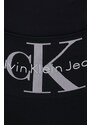 Calvin Klein legging fekete, női, nyomott mintás