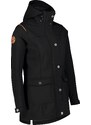 Nordblanc Fekete női meleg softshell kabát TEXTURE