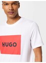 HUGO Póló 'Dulive222' piros / fekete / fehér
