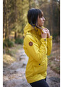 Nordblanc Sárga női meleg softshell kabát TEXTURE