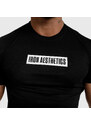 Férfi fitness póló Iron Aesthetics Boxed, fekete