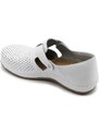 Leon Comfortstep 959 fehér női bőr cipő 36-41 (munkavédelmi)
