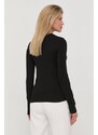 Guess pulóver ELINOR könnyű, női, fekete, W2YR30 Z2V62