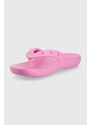 Crocs flip-flop CLASSIC 207713 lila, női, lapos talpú