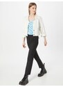JUST FEMALE Top 'Bloom' neonkék / fehér