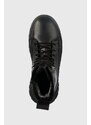 Vagabond Shoemakers bőr csizma Maxime fekete, női, téliesített, platformos