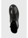 Vagabond Shoemakers bőr bakancs Cosmo fekete, női, platformos