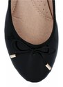 női balerina cipő Bellicy fekete C118