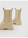 EDITED Rövid szárú csizmák 'Gudrun' bézs