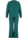 Trendyol Pajama Set - Grün - Unifarben