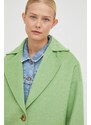 American Vintage gyapjúkabát zöld, átmeneti, oversize