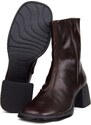 VAGABOND SHOEMAKERS Rövid szárú csizmák 'Ansie' barna / bordó
