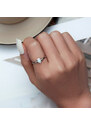 Ékszerkirály Ezüst gyűrű, opál, 6-os méret