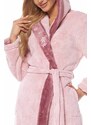 L&L Selene női fürdőköpeny, világos rózsaszín