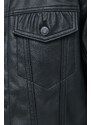Hollister Co. rövid kabát férfi, fekete, átmeneti