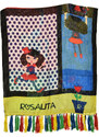 Rosalita színes lány kendő, sál - 50x110 cm