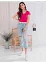 EDOTI Női póló rövid ujjú // SLR002 - pink