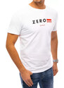 BASIC Fehér férfi póló ZERO felirattal RX4740