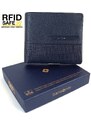 Samsonite BIZ2GO RFID védett, kék, aprótartó nélküli pénz és irattárca 144456-1647