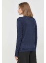 Guess pulóver könnyű, női, sötétkék